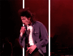 Michael Jackson-Humor -  Fun 3d Effekte 3D - Linien - Bänder Michael Jackson