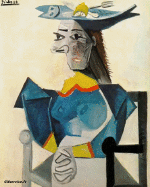Umorismo -  Fun Morphing - Sembra Artisti pittori ricreazioni d'arte covid contenimento Getty sfida - Pablo Picasso 