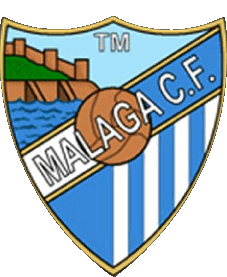 1994 B-Deportes Fútbol Clubes Europa Logo España Malaga 