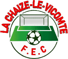 Sports FootBall Club France Logo Pays de la Loire 85 - Vendée FEC La Chaize le Vicomte 