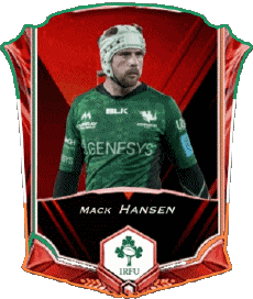 Sport Rugby - Spieler Irland Mack Hansen 