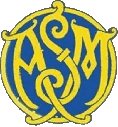 1911-Sports Rugby - Clubs - Logo France Clermont Auvergne ASM 
