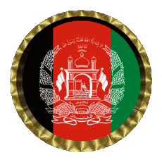 Drapeaux Asie Afghanistan Rond - Anneaux 