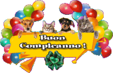 Messages Italian Buon Compleanno Animali 007 