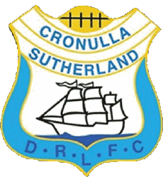 Logo 1967-Deportes Rugby - Clubes - Logotipo Australia Cronulla Sharks 