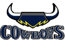 1995-Deportes Rugby - Clubes - Logotipo Australia North Queensland Cowboys 1995