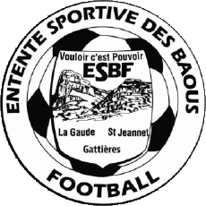 Sports FootBall Club France Logo Provence-Alpes-Côte d'Azur 06 - Alpes-Maritimes Ent. S des Baous F 