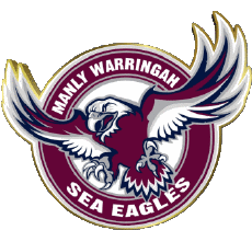 Deportes Rugby - Clubes - Logotipo Australia Manly Warringah Sea Eagle 