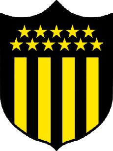 Sports Soccer Club America Logo Uruguay Peñarol CA 