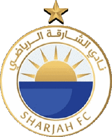 Sports Soccer Club Asia Logo United Arab Emirates Sharjah FC 