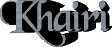 Vorname MANN - Maghreb Muslim K Khairi 