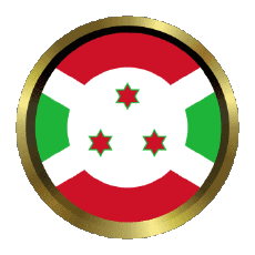 Bandiere Africa Burundi Rotondo - Anelli 