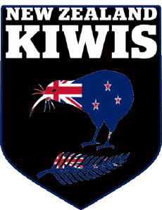 New zealand Kiwis Logo-Deportes Rugby - Equipos nacionales  - Ligas - Federación Oceanía Nueva Zelanda New zealand Kiwis Logo