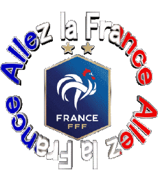 Messagi Francese Allez La France Football 