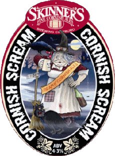 Cornish Scream-Getränke Bier UK Skinner's 