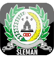 Sports Soccer Club Asia Logo Indonesia PSS Sleman 