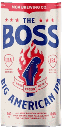 The Boss-Bebidas Cervezas Nueva Zelanda Moa 