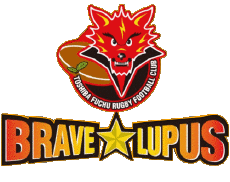 Sportivo Rugby - Club - Logo Giappone Toshiba Brave Lupus 