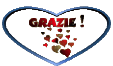Messages Italian Grazie Heart 