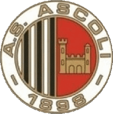 1975-Deportes Fútbol Clubes Europa Logo Italia Ascoli Calcio 1975