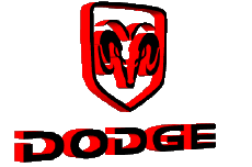 1990 D-Transport Wagen Dodge Logo 