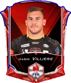 Sport Rugby - Spieler Frankreich Gabin Villiere 