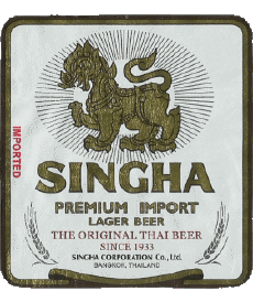 Getränke Bier Thailand Singha 