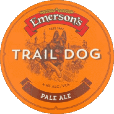 Trail dog-Boissons Bières Nouvelle Zélande Emerson's 