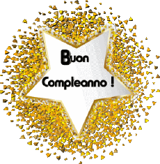 Messages Italian Buon Compleanno Palloncini - Coriandoli 011 