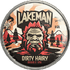 Dirty Hairy-Getränke Bier Neuseeland Lakeman 