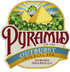 Outburst imperial IPA-Boissons Bières USA Pyramid 