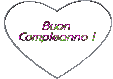 Mensajes Italiano Buon Compleanno Cuore 001 
