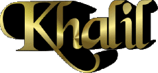 Vorname MANN - Maghreb Muslim K Khalil 
