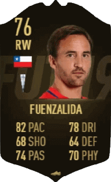 Multimedia Videospiele F I F A - Karten Spieler Chile José Pedro Fuenzalida 