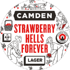 Strawberry hells forever-Getränke Bier UK Camden Town 