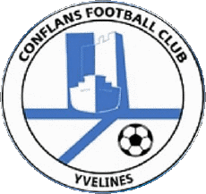 Sports FootBall Club France Logo Ile-de-France 78 - Yvelines Conflans FC 