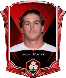 Sports Rugby - Joueurs Japon James Moore 