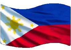 Bandiere Asia Filippine Rettangolo 