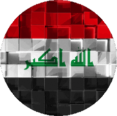 Flags Asia Iraq Round 