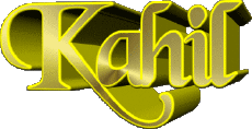 Vorname MANN - Maghreb Muslim K Kahil 