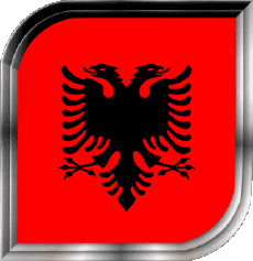 Fahnen Europa Albanien Plaza 