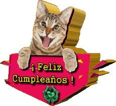 Messages Espagnol Feliz Cumpleaños Animales 002 