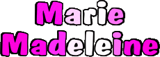 Vorname WEIBLICH - Frankreich M Zusammengesetzter Marie Madeleine 