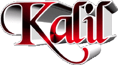 First Names MASCULINE - Maghreb Muslim K Kalil 