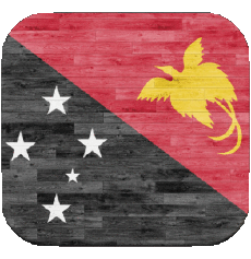 Banderas Oceanía Papúa Nueva Guinea Plaza 