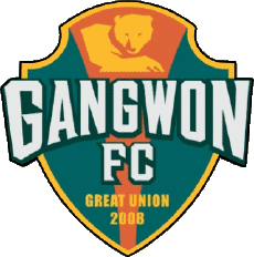 Sports FootBall Club Asie Logo Corée du Sud Gangwon FC 