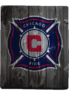 Sports Soccer Club America Logo U.S.A - M L S Chicago Fire FC 