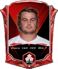 Sport Rugby - Spieler Japan Wimpie van der Walt 
