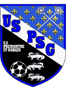 Sports FootBall Club France Logo Hauts-de-France 02 - Aisne Us Prémontré Saint Gobain 