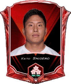 Deportes Rugby - Jugadores Japón Kaito Shigeno 